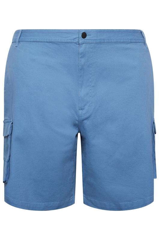 BadRhino Big & Tall Blue Cargo Shorts | BadRhino 4