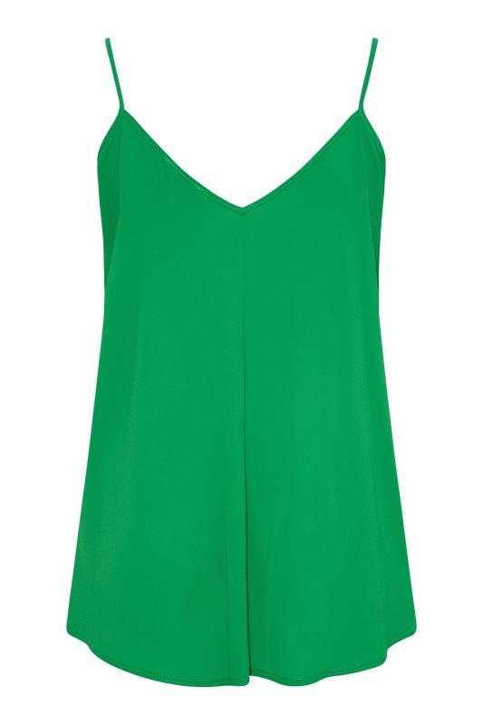 LIMITED COLLECTION Curve Apple Green Frill Cami Top 7