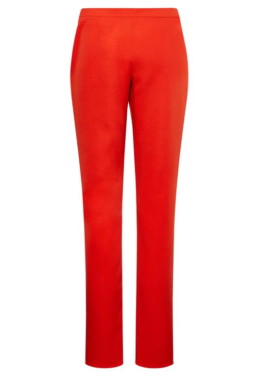 LTS Tall Women's Red Scuba Crepe Slim Leg Trousers | Long Tall Sally 6