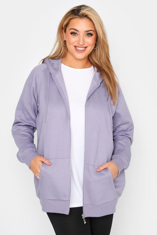 Yours Clothing Womens Fleece Top Half Zip Up Warm Sweatshirt UK Plus Size