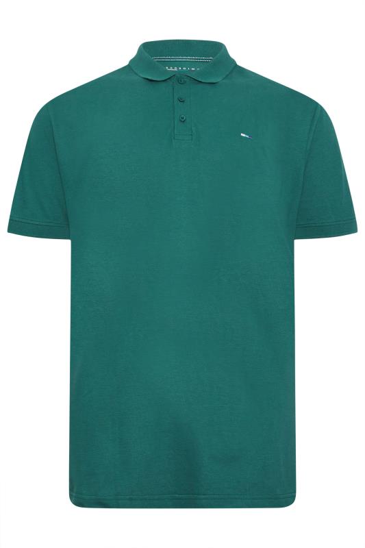 BadRhino Big & Tall Atlantic Deep Green Core Polo Shirt | BadRhino 4