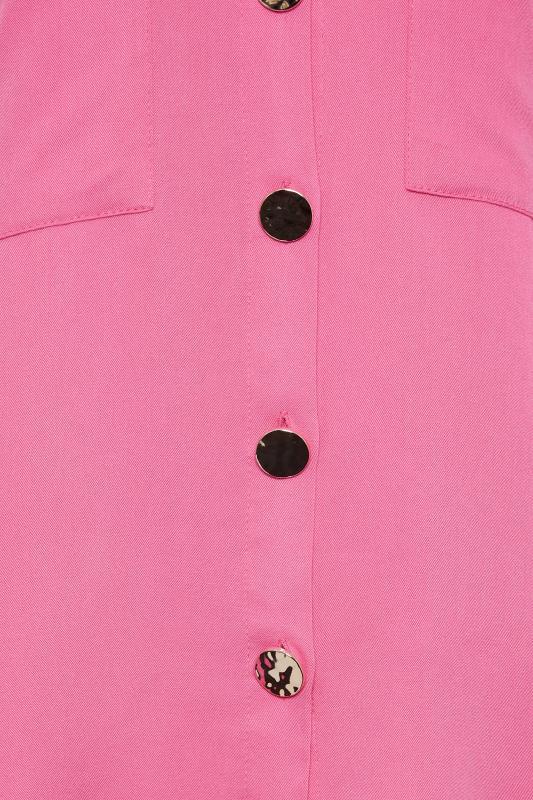 M&Co Pink Statement Button Shirt | M&Co 5