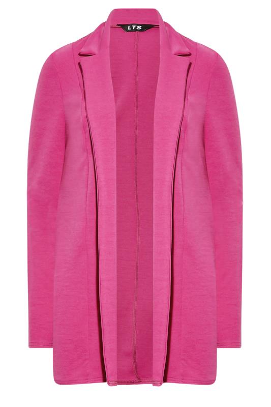 LTS Pink Scuba Longline Blazer | Long Tall Sally 7