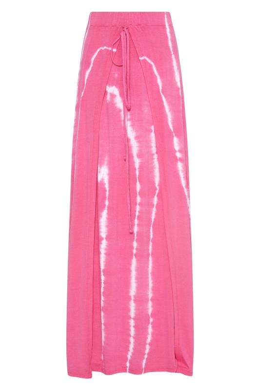 LTS Tall Women's Pink Tie Dye Maxi Skirt | Long Tall Sally  4