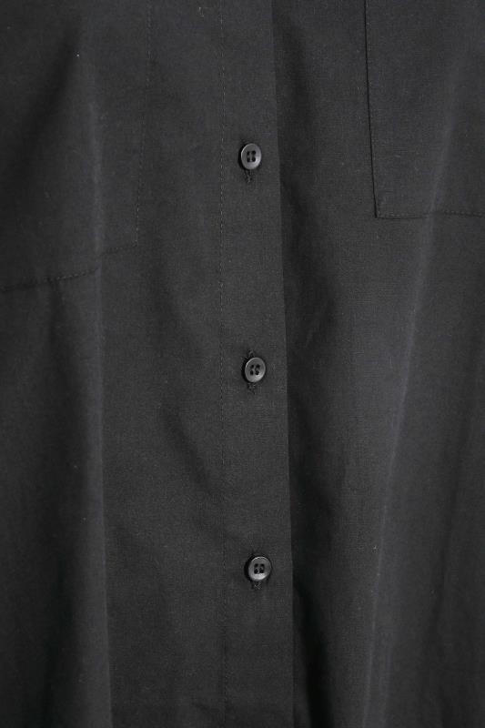 LIMITED COLLECTION Curve Black Midi Shirt Dress 5