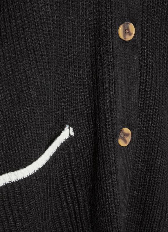 Black Button Through Knitted Vest_S.jpg