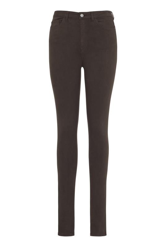 Brown Ultra Stretch Skinny Jeans | Long Tall Sally