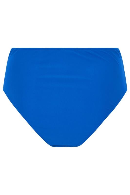 YOURS Plus Size Blue V-Front Bikini Brief | Yours Clothing 6