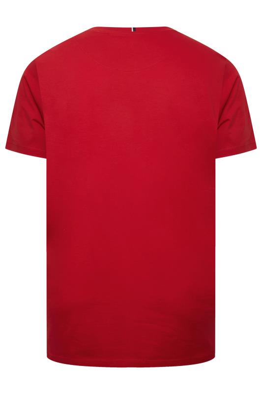 U.S. POLO ASSN. Big & Tall Red Core T-Shirt | BadRhino 4