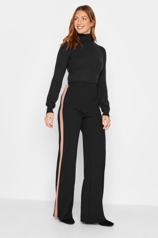 LTS Tall Women's Black Side Stripe Trousers | Long Tall Sally 2