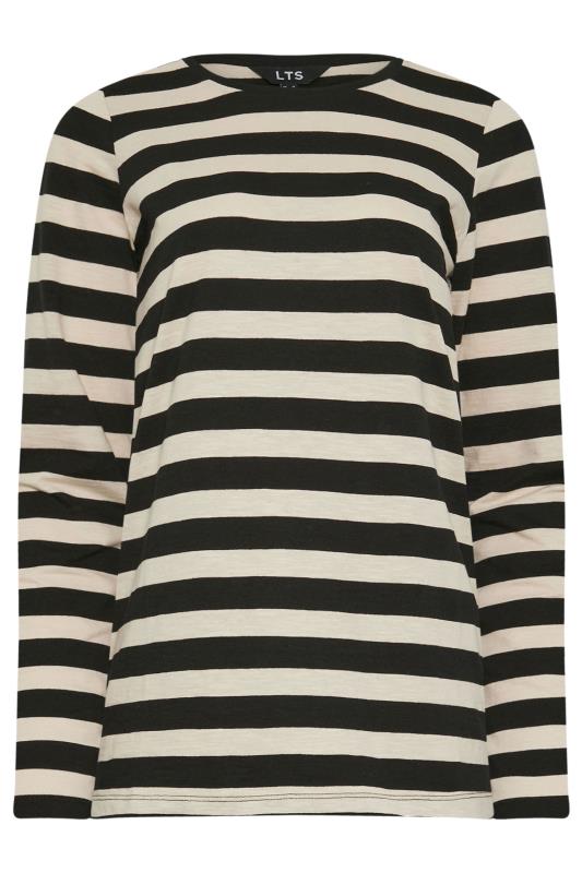 LTS Tall Black and White Long Sleeve T-Shirt Top | Long Tall Sally  5