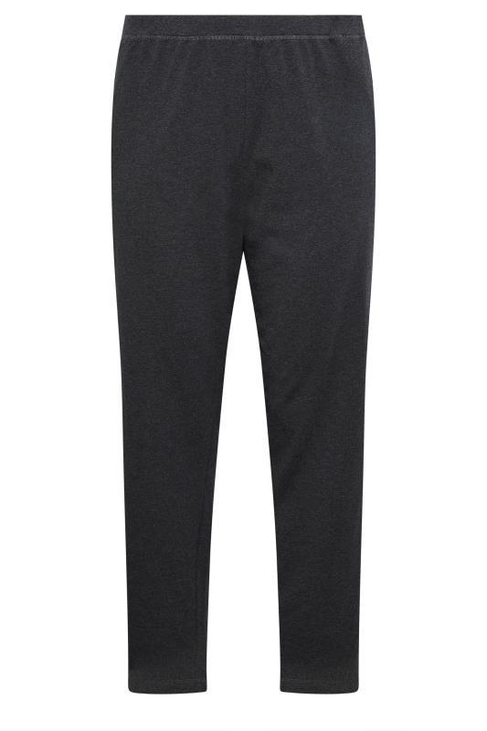 Evans Charcoal Grey Stretch Tall Joggers 5