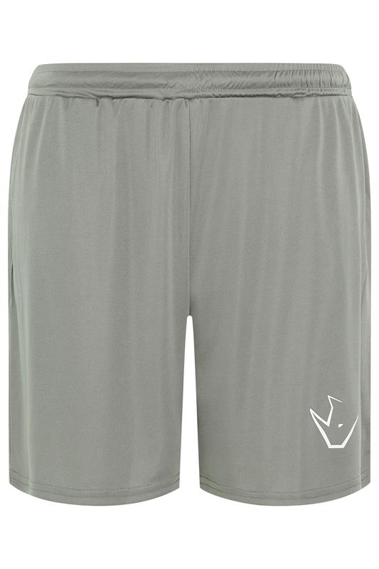 IronRhino Big & Tall Grey Lightweight Performance Shorts | BadRhino 5