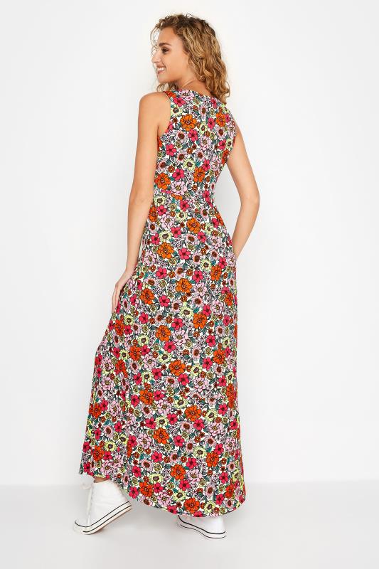 LTS Tall Red Floral Print Maxi Dress 3