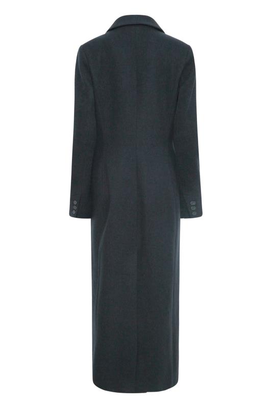 Tall Women's LTS Navy Blue Long Formal Coat | Long Tall Sally 11
