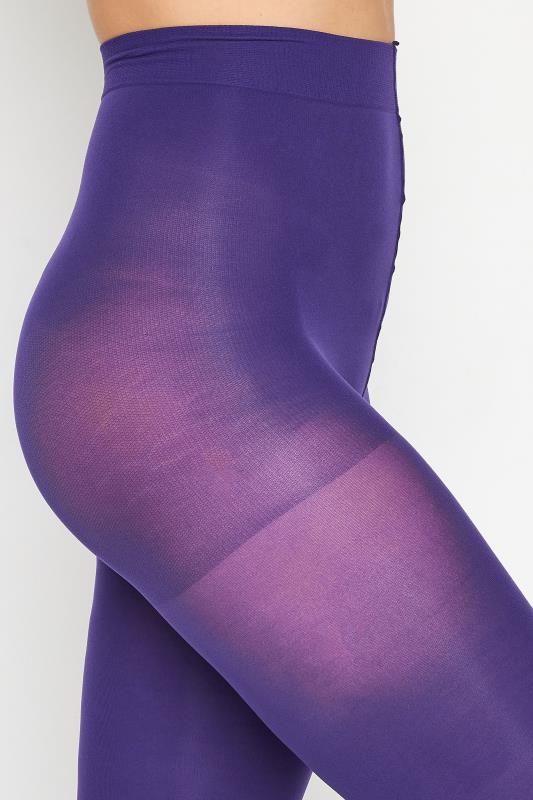 Tall Women's Purple 50 Denier Premium Tights | Long Tall Sally  2