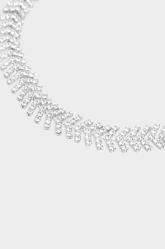 Diamante Extendable Choker | Yours Clothing 3