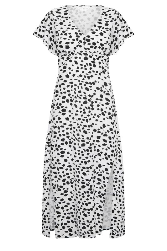 PixieGirl White Dalmatian Print Tea Dress | PixieGirl 6