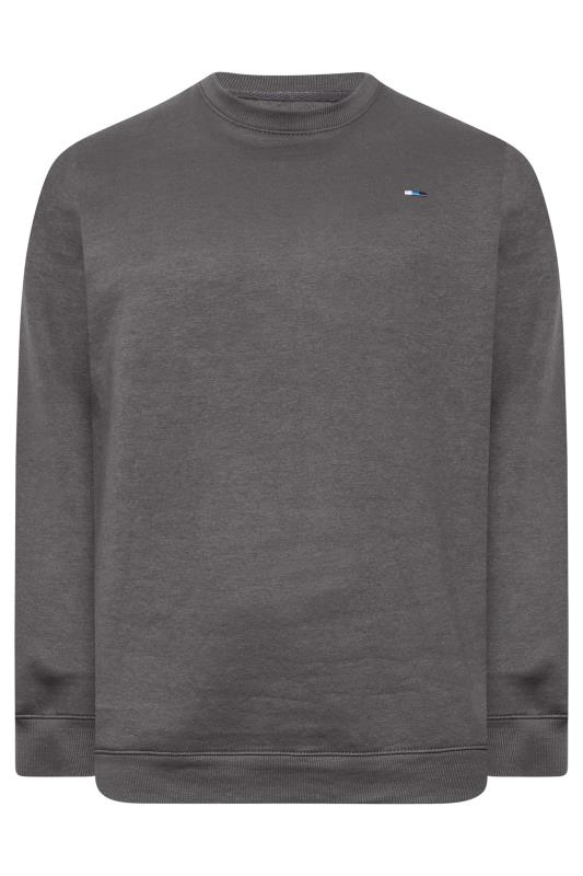 BadRhino Big & Tall Grey Essential Sweatshirt | BadRhino 3