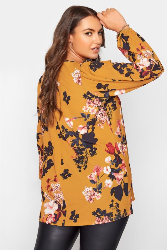 Plus Size YOURS LONDON Mustard Yellow 