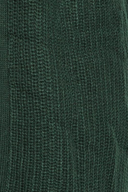 YOURS Plus Size Forest Green Longline Cardigan | Yours Clothing 5