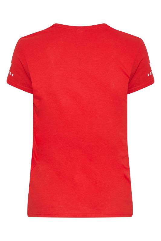 BadRhino Women's Red Ultimate Strongman T-Shirt 2