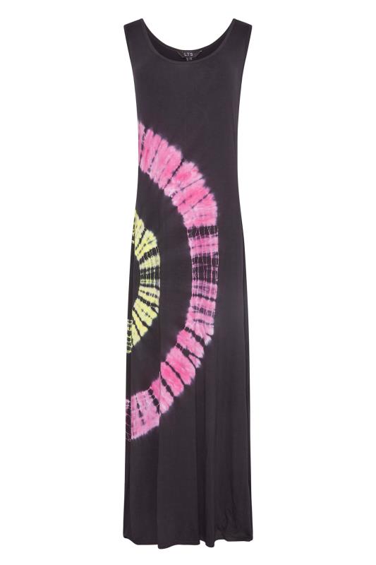 LTS Tall Black Tie Dye Maxi Dress_X.jpg