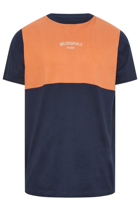 BadRhino Blue & Orange 'Originals' Short Sleeve T-Shirt | BadRhino 2