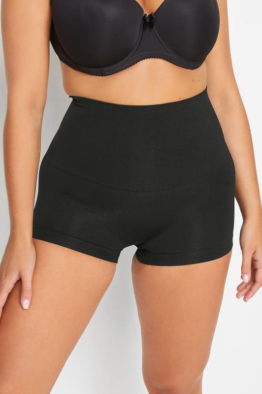 Plus Size Shapewear YOURS Curve Black Seamless Control High Waisted Shorts