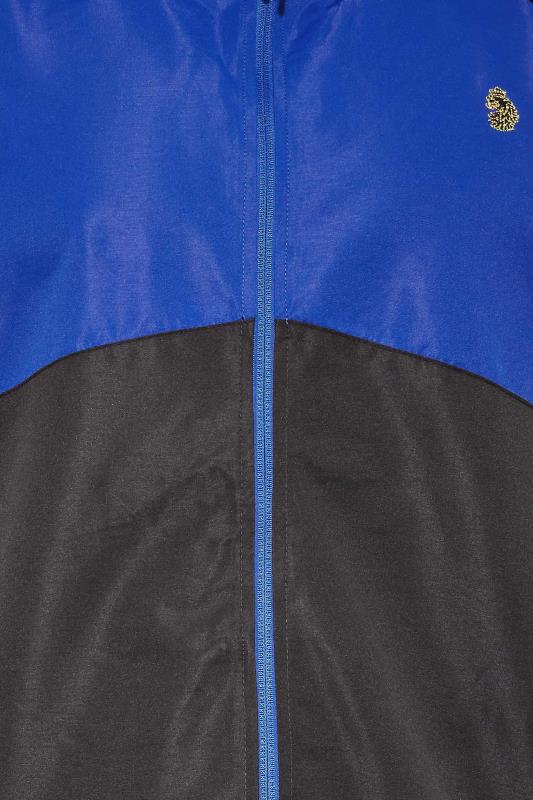 LUKE 1977 Big & Tall Blue Hooded Jacket | BadRhino 3