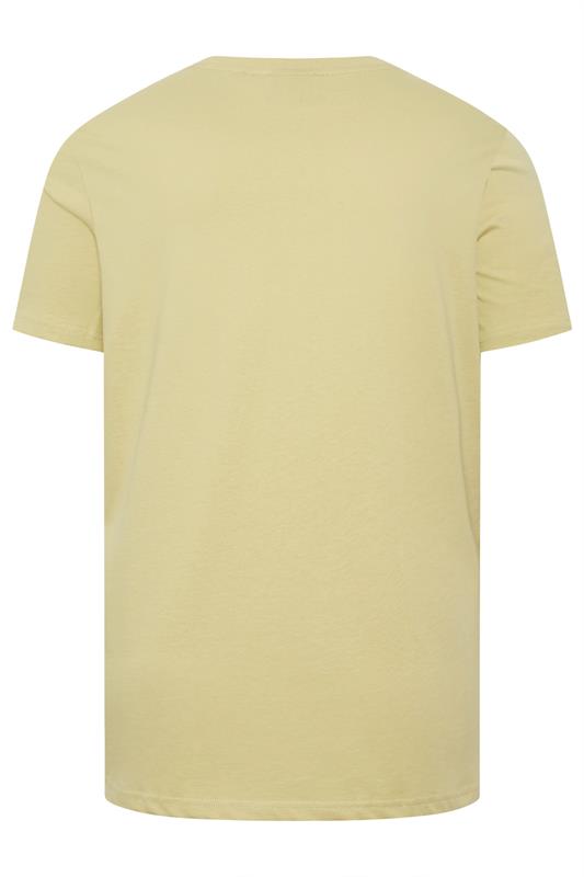LYLE & SCOTT Big & Tall Herb Green Core T-Shirt | BadRhino 4