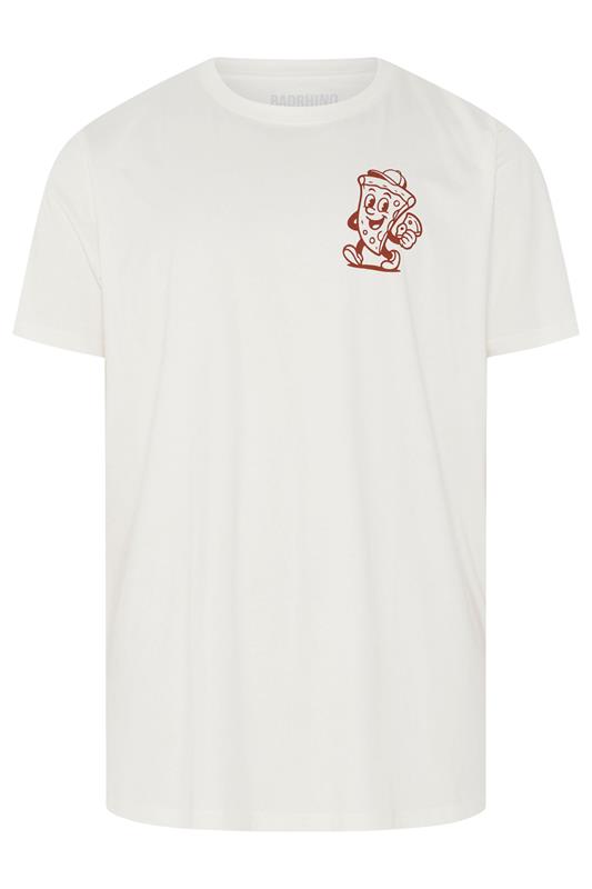 BadRhino Big & Tall Off-White Extra Long Graphic T-Shirt | BadRhino 6