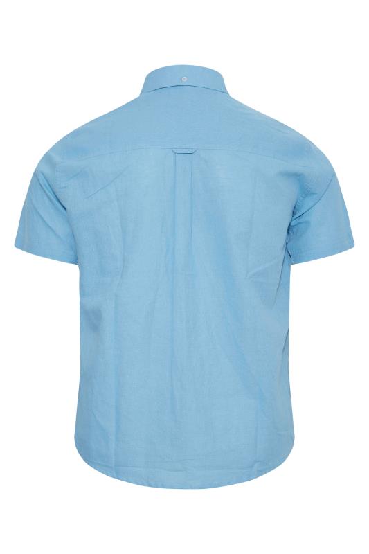 BadRhino Big & Tall Light Blue Linen Shirt_Y.jpg