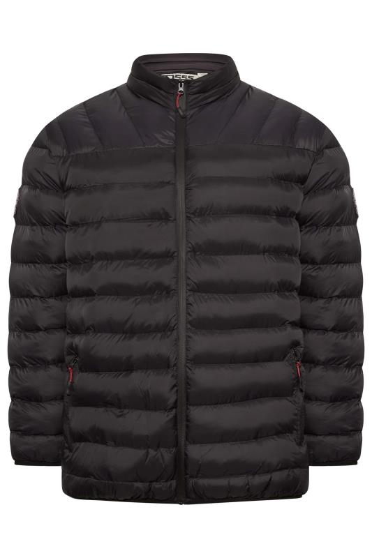 D555 Big & Tall Black Puffer Jacket | BadRhino 3