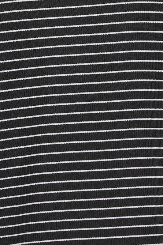 Petite Black Stripe T-Shirt | PixieGirl 5