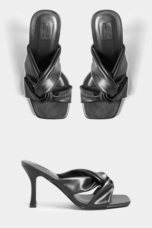 LIMITED COLLECTION Black Crossover Stiletto Mules In Extra Wide Fit_A.jpg