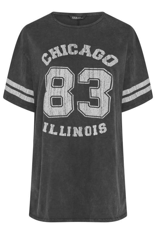 Chicago Sequin Baseball Tee - localE.