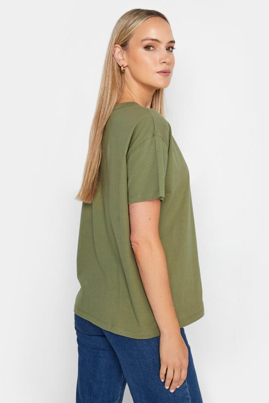 LTS Tall Khaki Green T-Shirt | Long Tall Sally 6