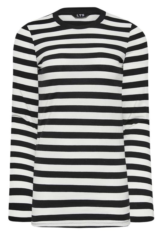 LTS Tall Black Stripe Long Sleeve T-Shirt 6