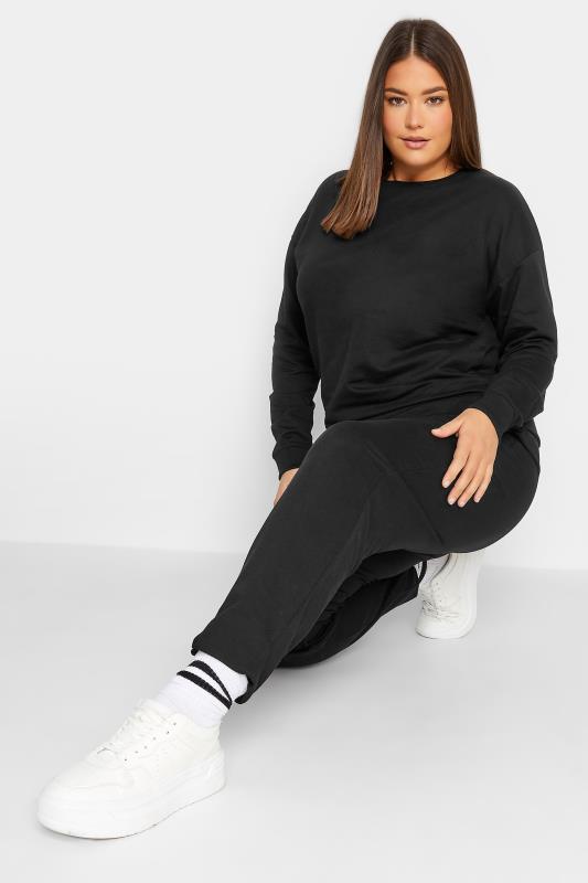  LTS Tall Black Long Sleeve Sweatshirt
