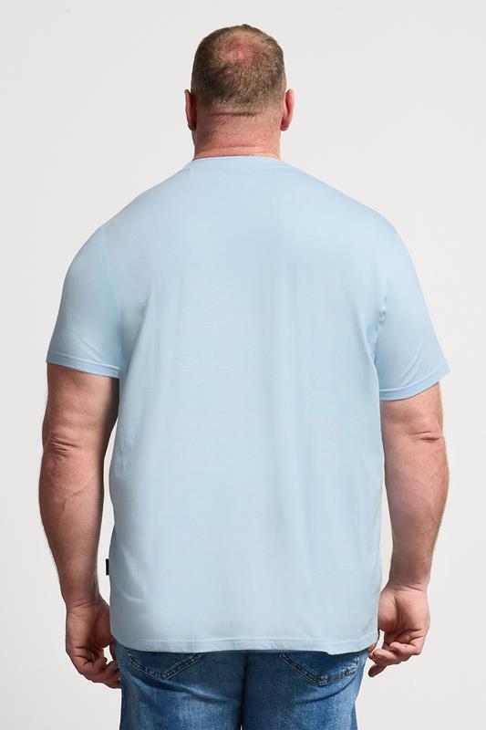 BadRhino Big & Tall Chambray Blue Core T-Shirt | BadRhino 4