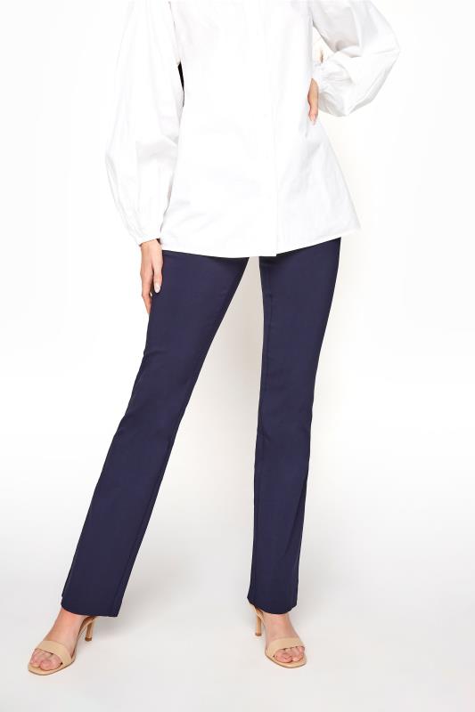 Navy Allegro Bootcut Trousers 2