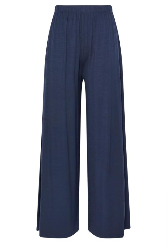 LTS Tall Women's Navy Blue Extra Wide Leg Culottes | Long Tall Sally  5