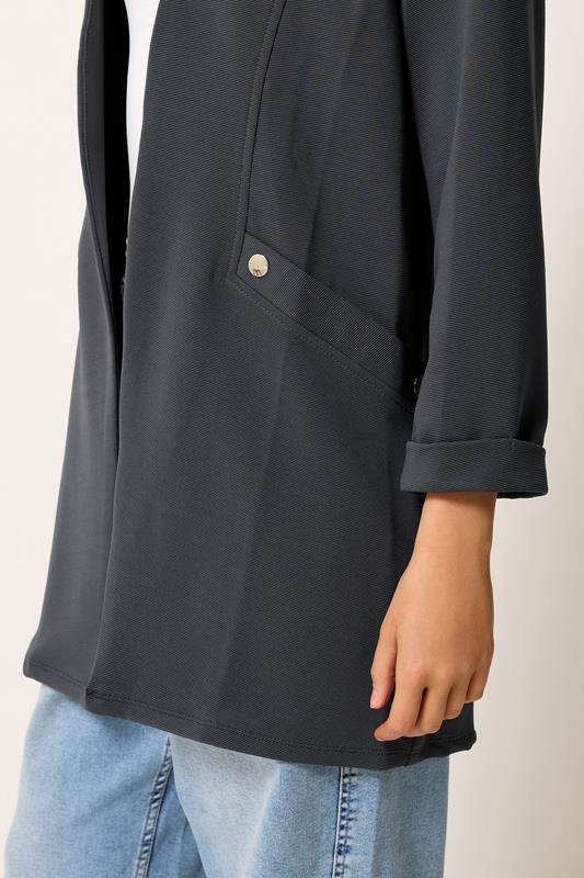 M&Co Black Textured Jersey Jacket | M&Co 5