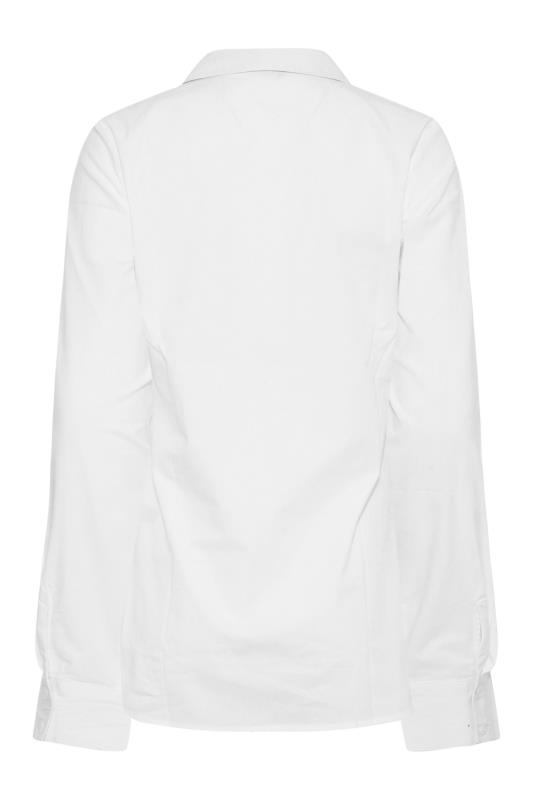 LTS Tall White Cotton Shirt 8