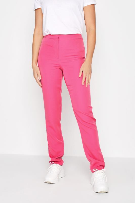 LTS Tall Women's Pink Slim Leg Trousers | Long Tall Sally 1
