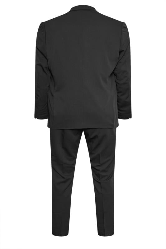 JACK & JONES Big & Tall Black 'Franco' Suit | BadRhino 6