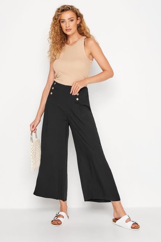 LTS Tall Women's Black Sailor Style Culottes | Long Tall Sally 2