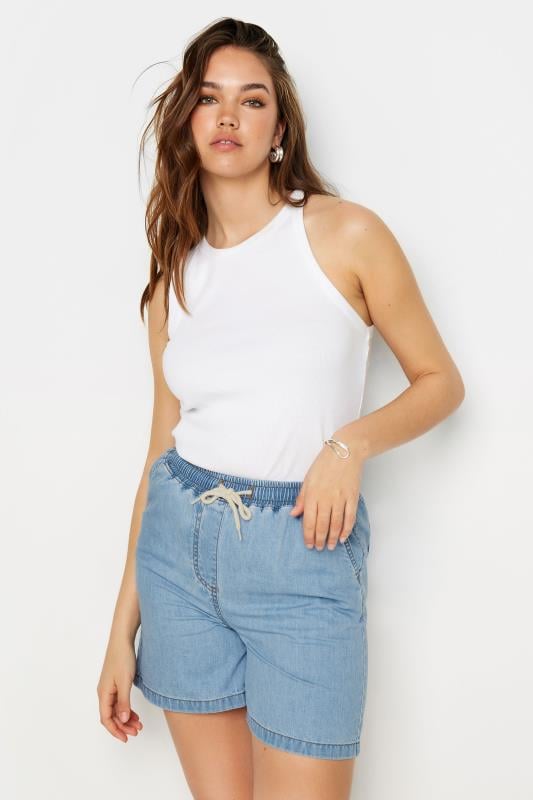 Plus Size Denim Shorts | Yours Clothing