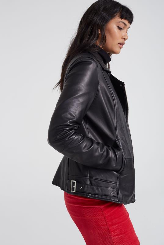 Leather Biker Jacket | Long Tall Sally